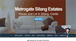 Desktop Screenshot of metrogatesilangestates.com