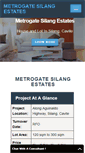 Mobile Screenshot of metrogatesilangestates.com